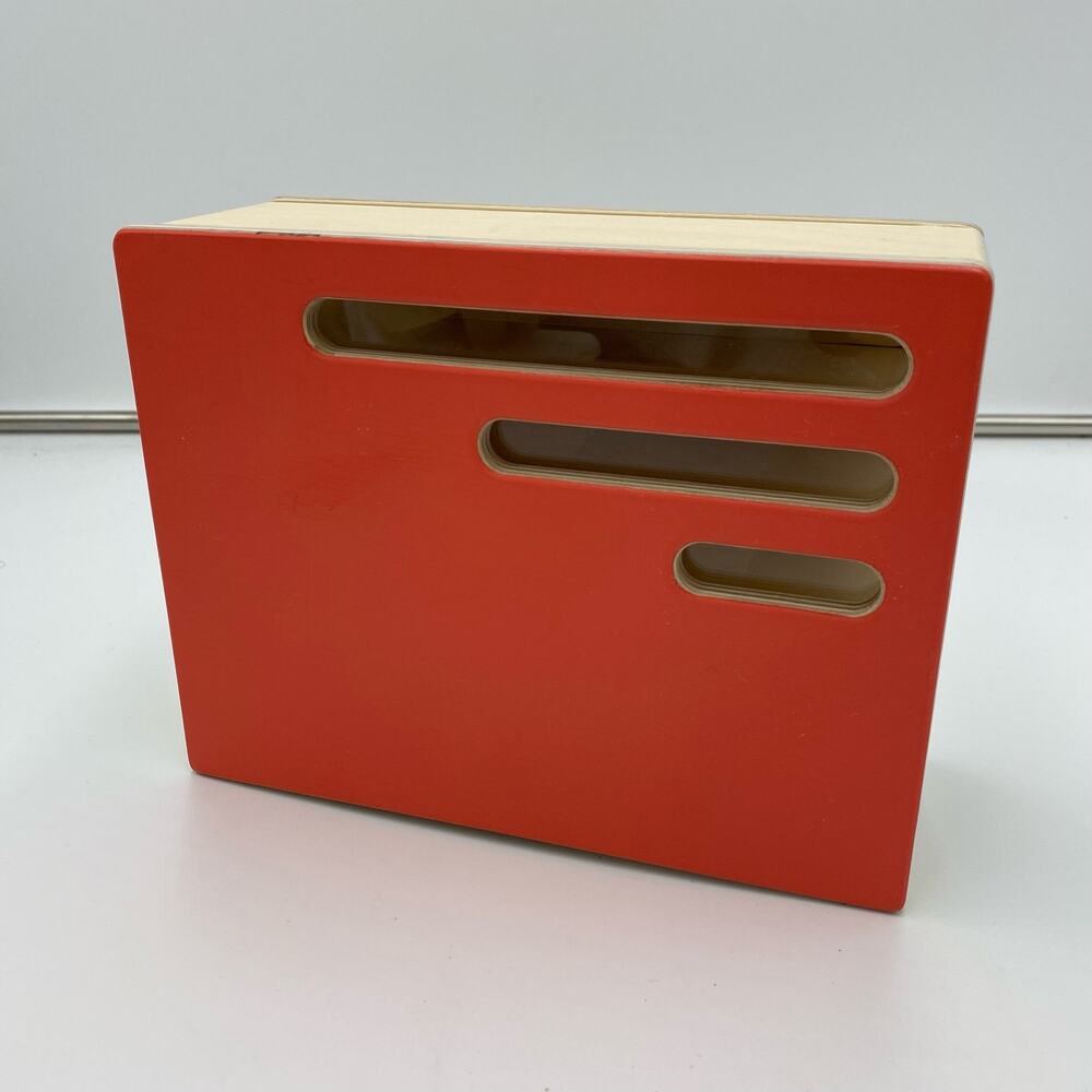 Lovevery Count & Slide Ring Toy Box Montessori -No Rings - The Realist 19-21 Mos